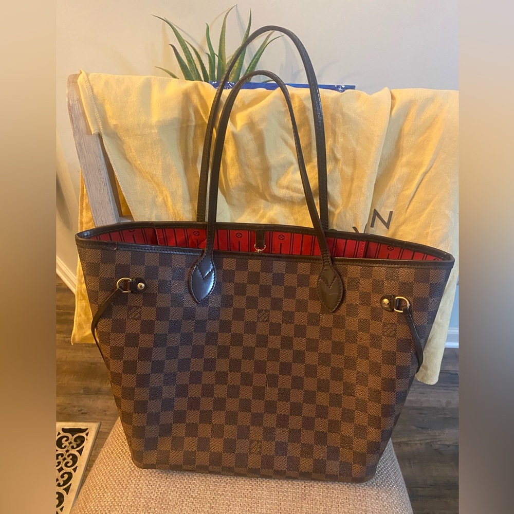 Louis Vuitton Neverfull Tote Damier MM